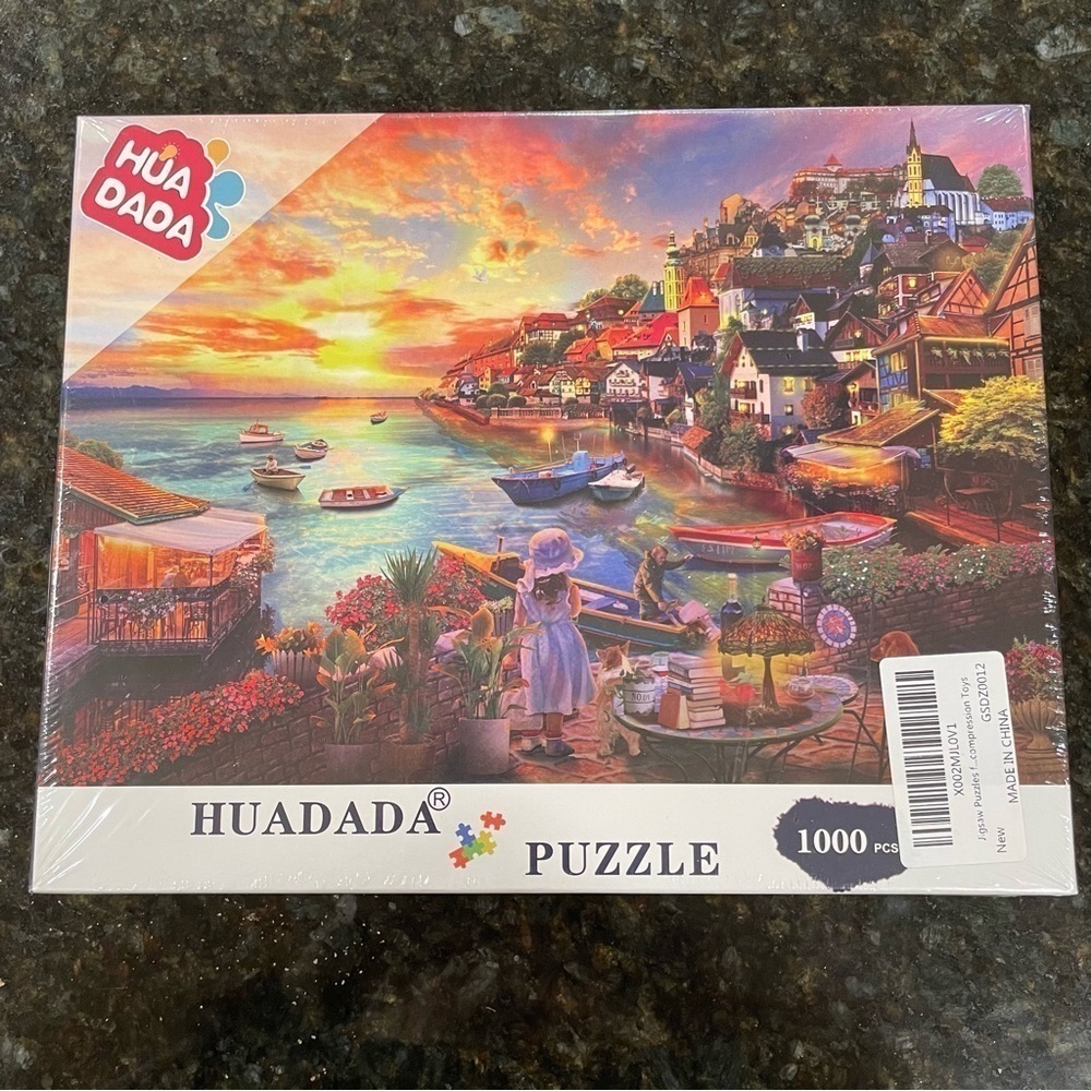 NIB NWT 1000 piece jigsaw puzzle Catcher By The Sea still in shrink wrap